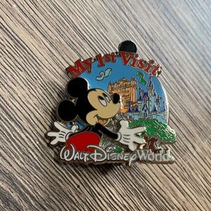 Disney Mickey Mouse My 1st Visit Pin